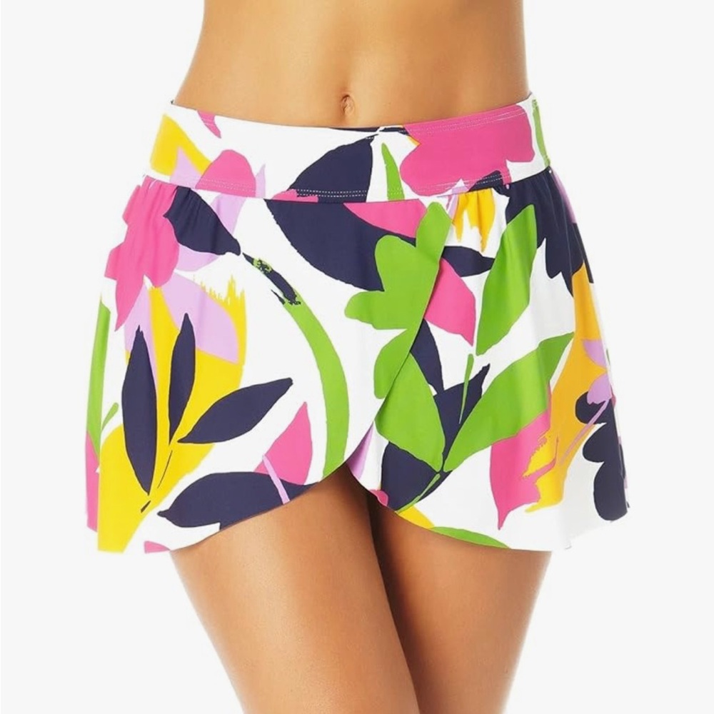 Anne Cole Multicolor Floral Bikini Bottom